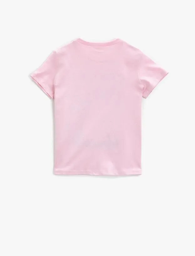 تی شرت آستین کوتاه بچگانه دخترانه کد 1YKG17432OK