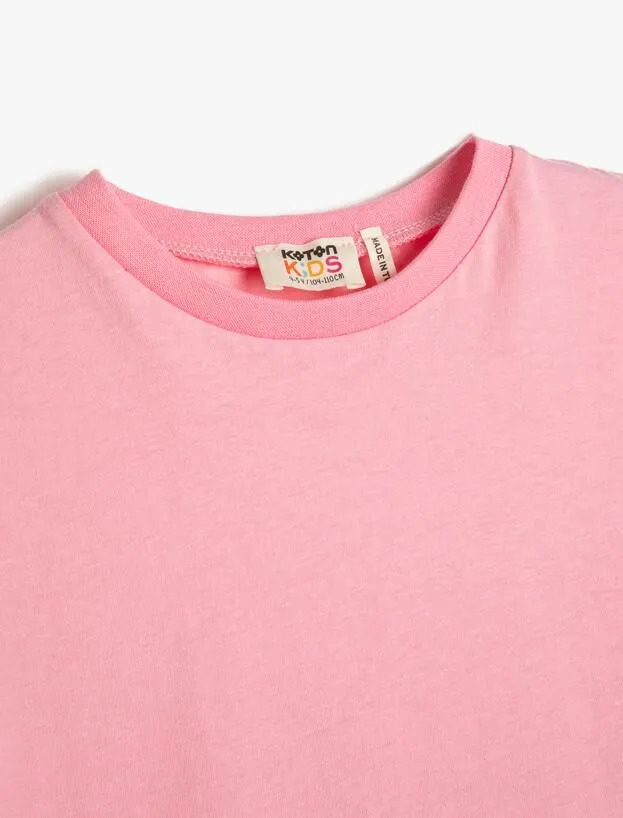 تی شرت آستین کوتاه بچگانه دخترانه کد 3SKG10123AK