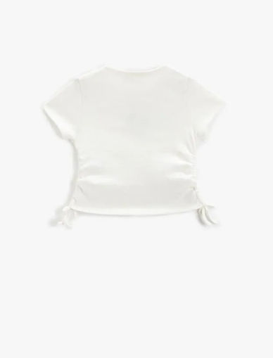 تی شرت آستین کوتاه بچگانه دخترانه کوتون Koton کد 3SKG10239AK