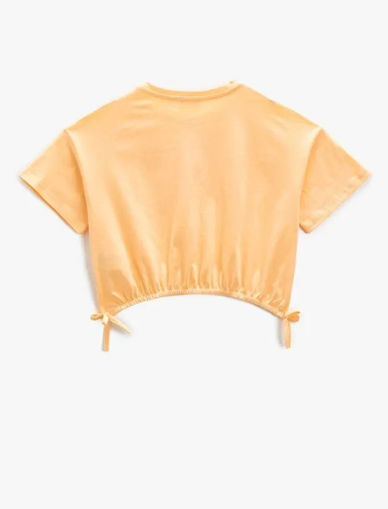 تی شرت آستین کوتاه بچگانه دخترانه کوتون Koton کد 3SKG10303AK