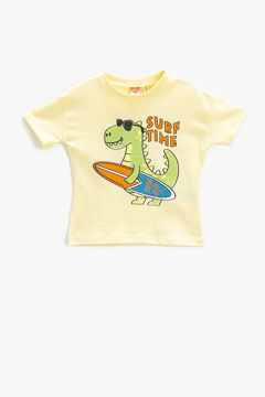 تی شرت آستین کوتاه نوزادی پسرانه کد 3SMB10169TK
