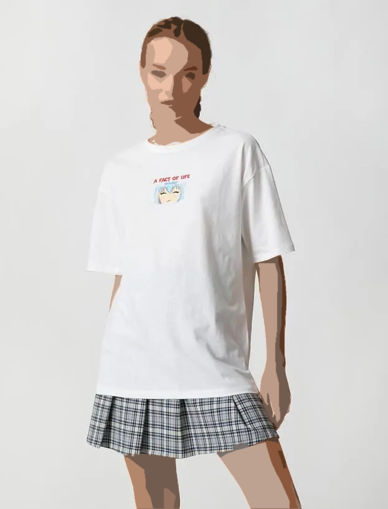 تی شرت آستین کوتاه زنانه کوتون  Koton کد 3SAL10068IK
