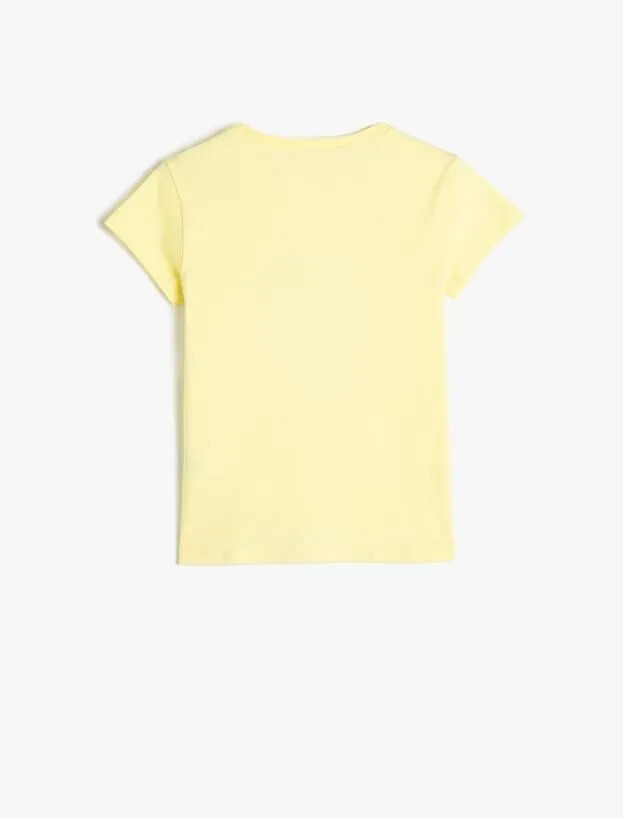 تی شرت آستین کوتاه بچگانه دخترانه کد 3SKG10124AK