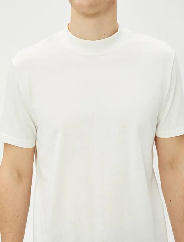 تی شرت آستین کوتاه بیسیک مردانه کد 3SAM10993HK