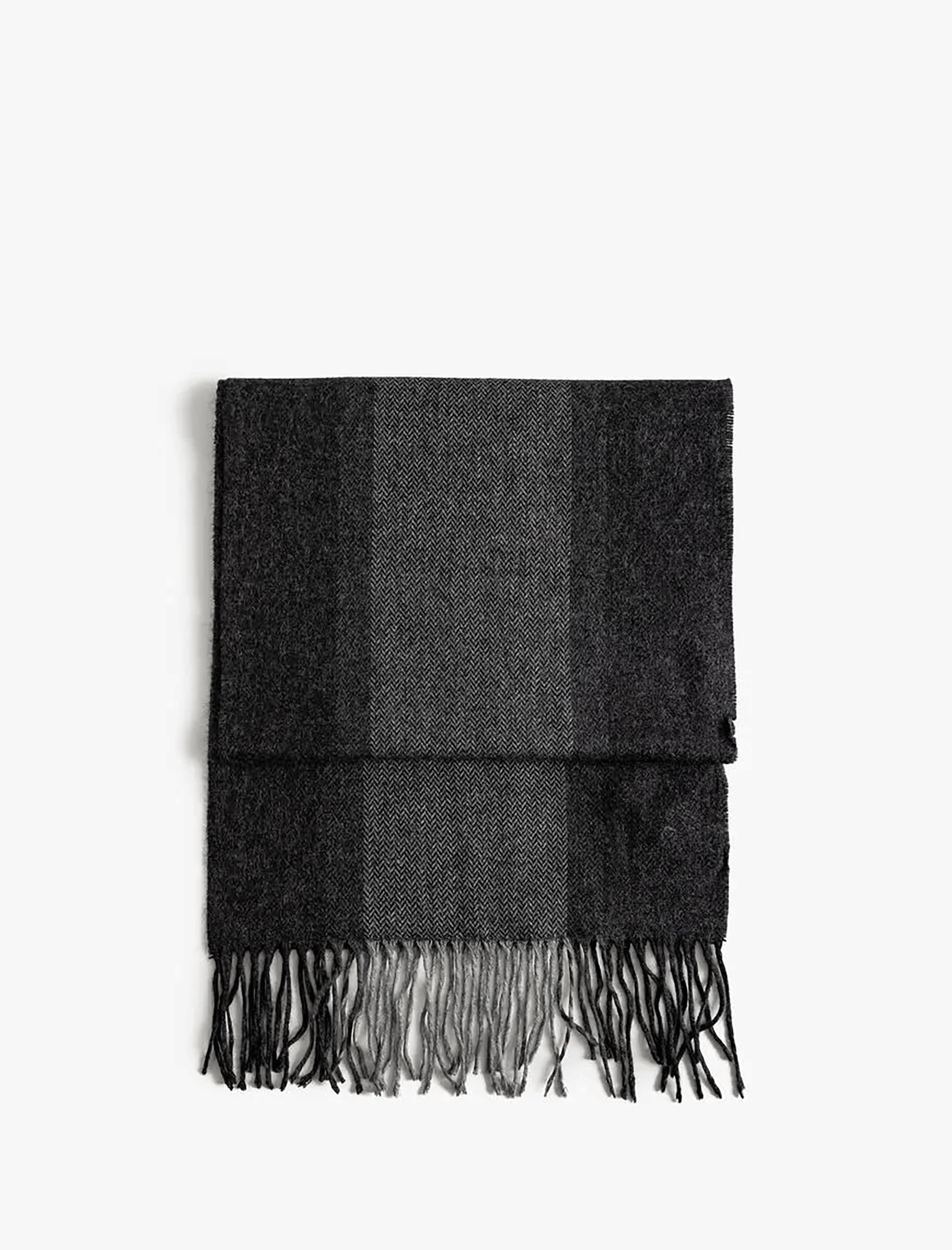شال گردن طرح دار مردانه کوتون Koton کد 5WAM50038AA
