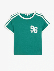 تی شرت زنانه کوتون Koton کد 5SAL10136IK