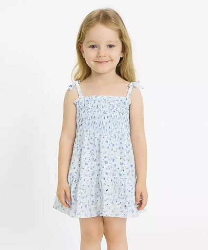 پیراهن طرح دار نوزاد دختر کوتون Koton کد 5SMG80025AW