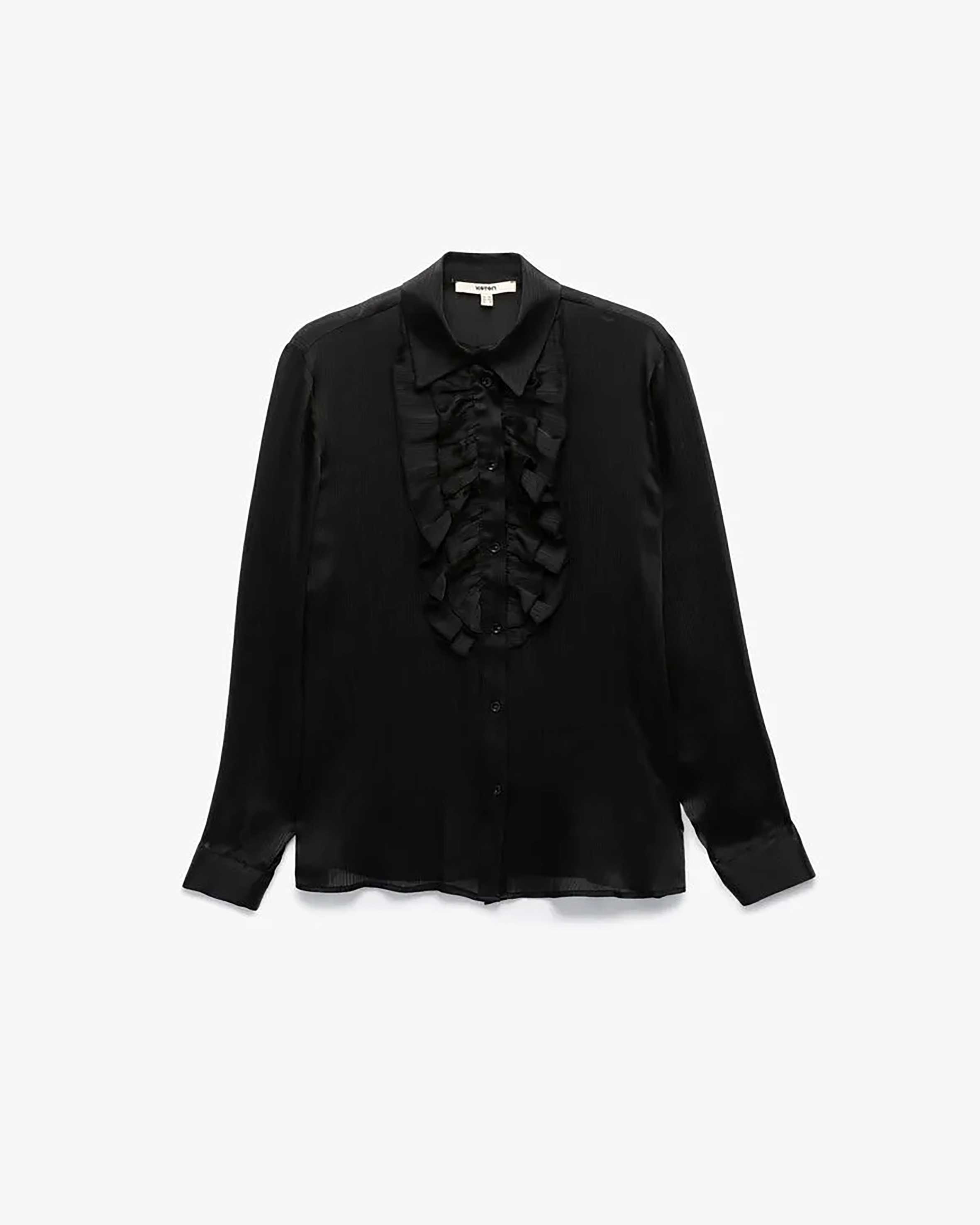 شومیز طرح دار زنانه کوتون Koton کد 6WAK60074PW