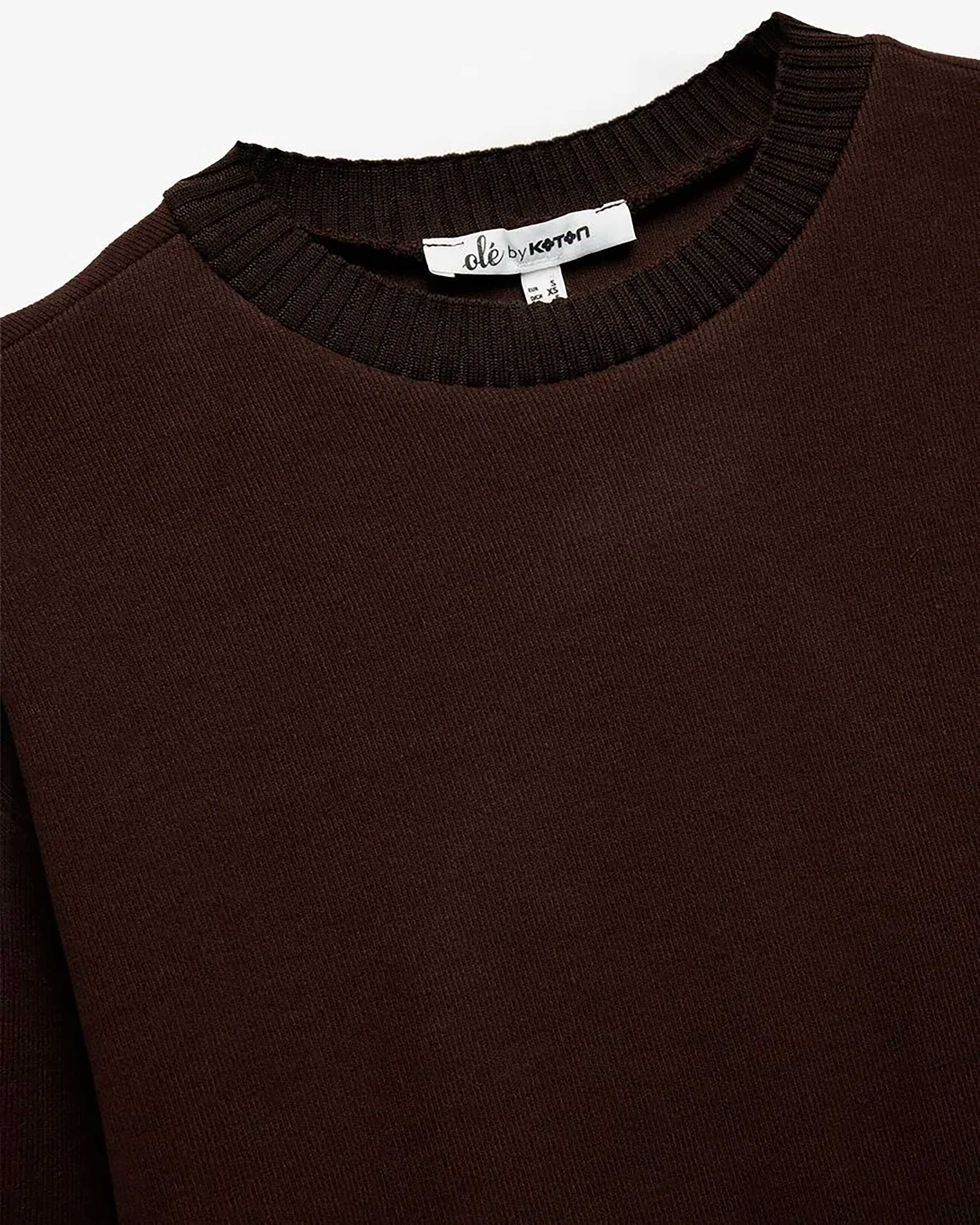 تی شرت آستین بلند  زنانه کوتون Koton کد 6WAL10219IK