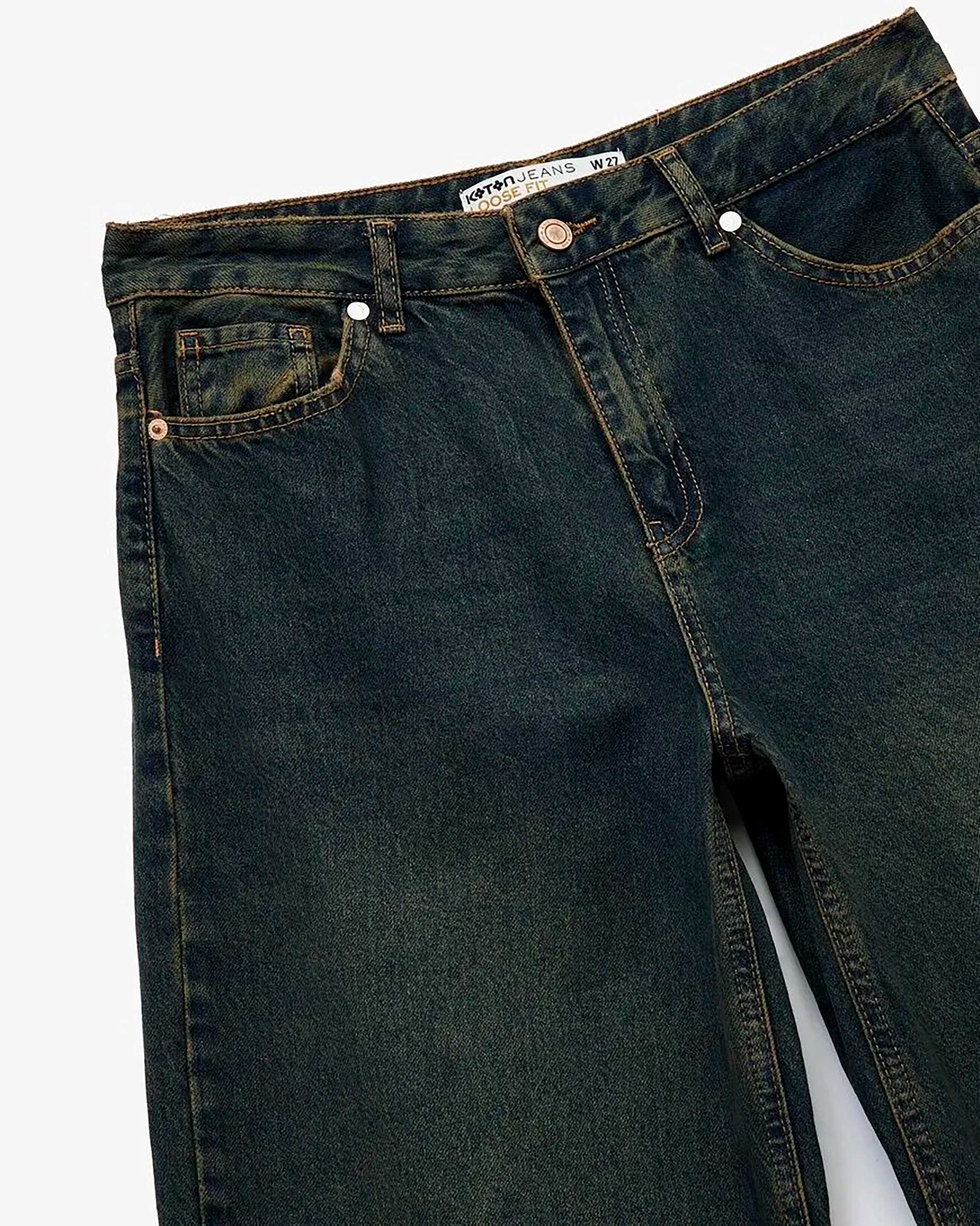 شلوار جین استریت زنانه کوتون Koton کد 6WAL40010MD