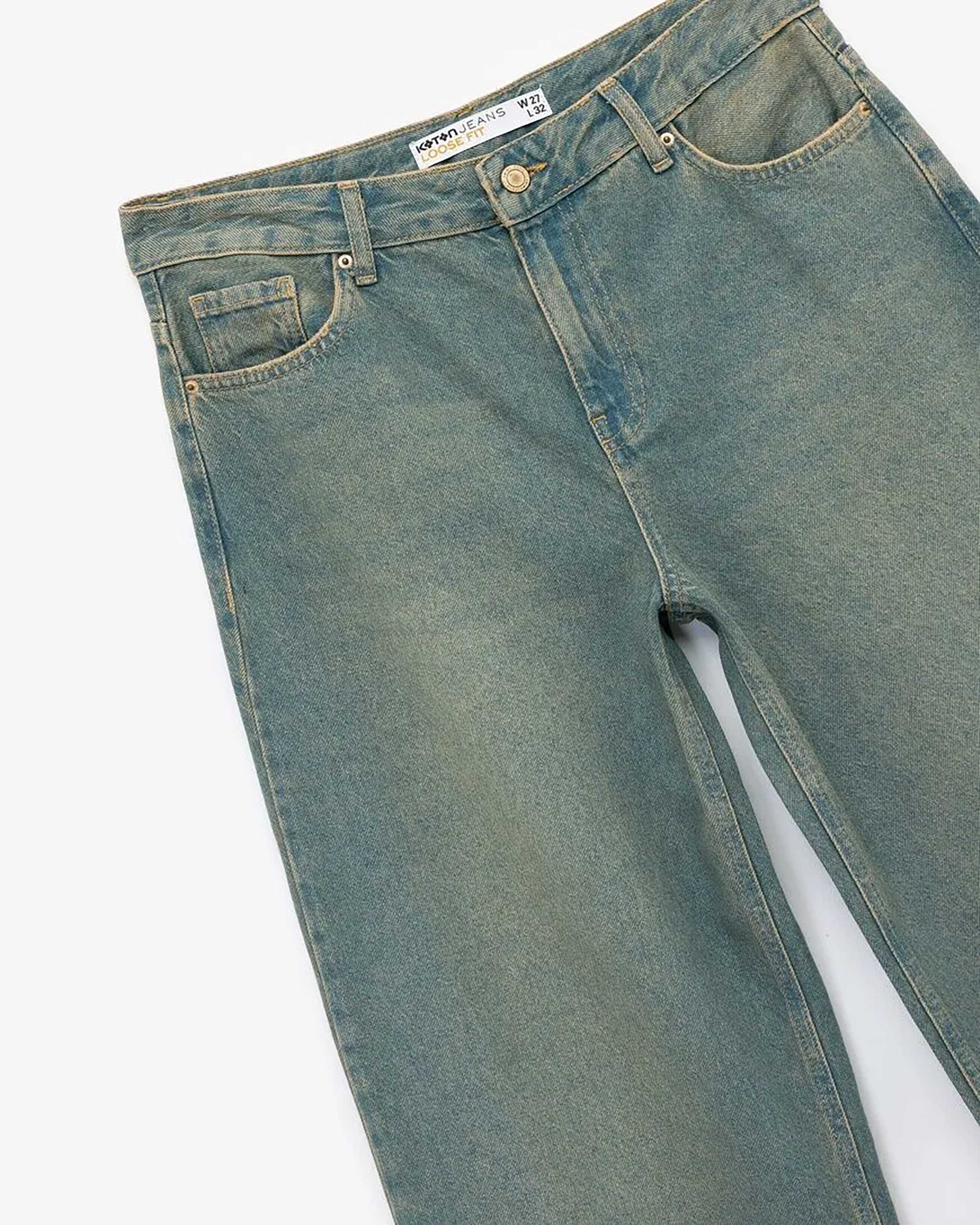 شلوار جین استریت زنانه کوتون Koton کد 6WAL40010MD