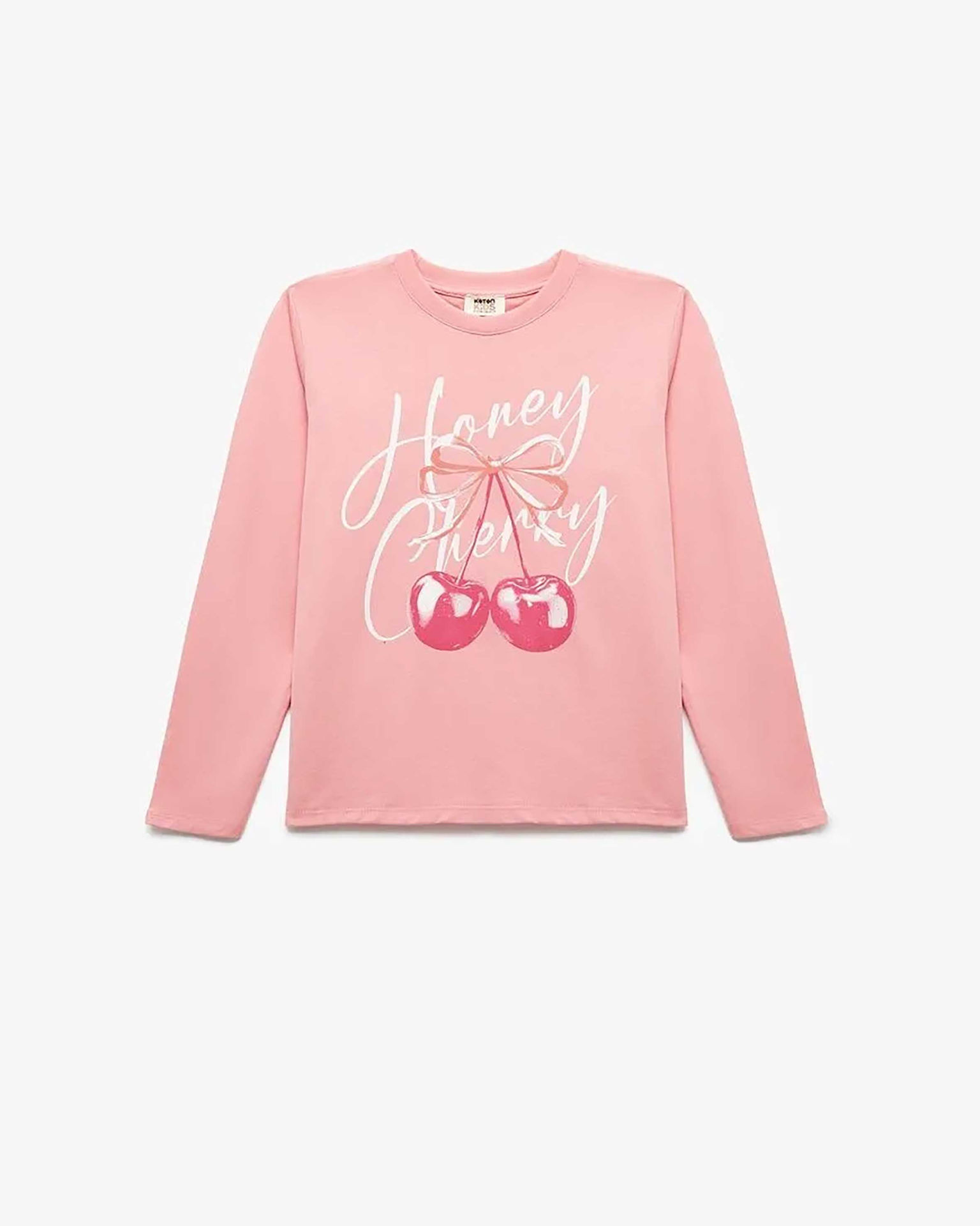 تی شرت آستین بلند  دخترانه کوتون Koton کد 6WKG10097AK