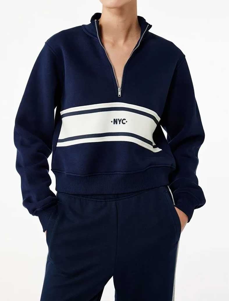 سویشرت زنانه کوتون Koton کد 6WAK10052EK