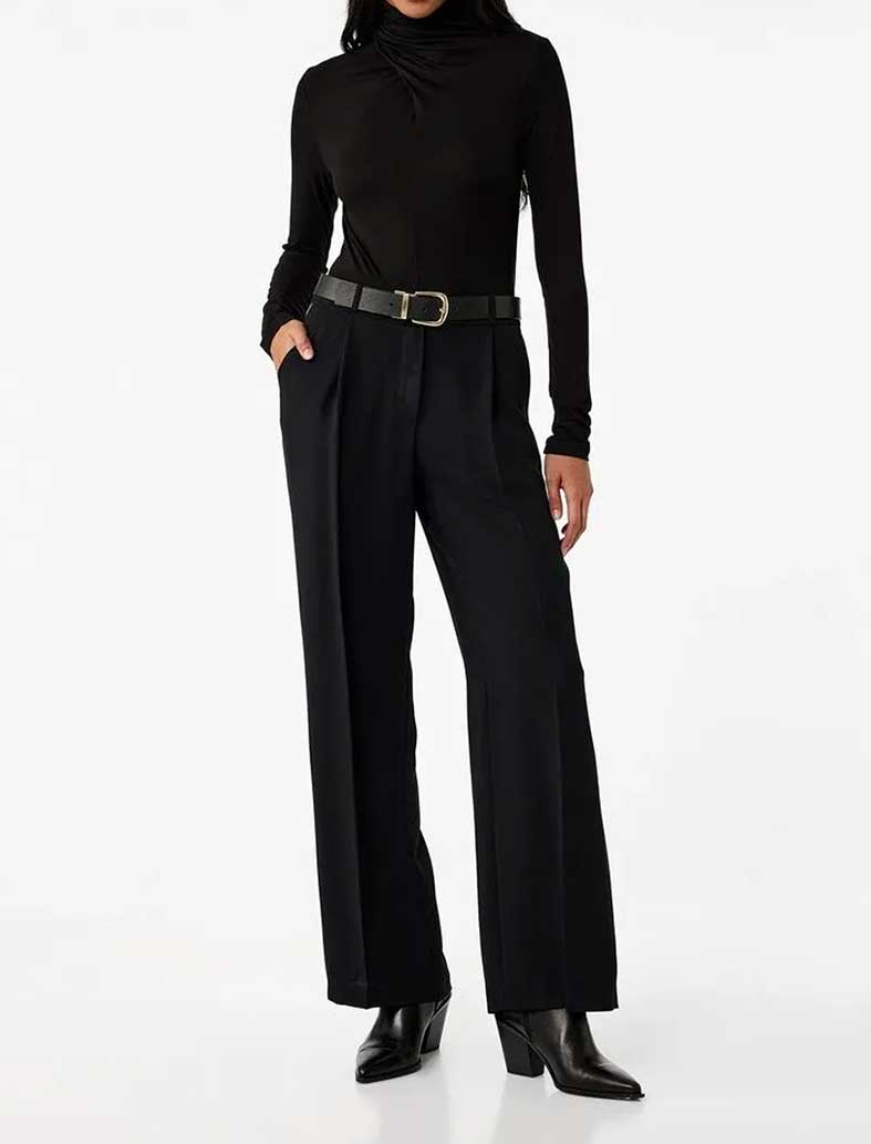 تی شرت آستین بلند زنانه کوتون Koton کد 6WAK50002EK