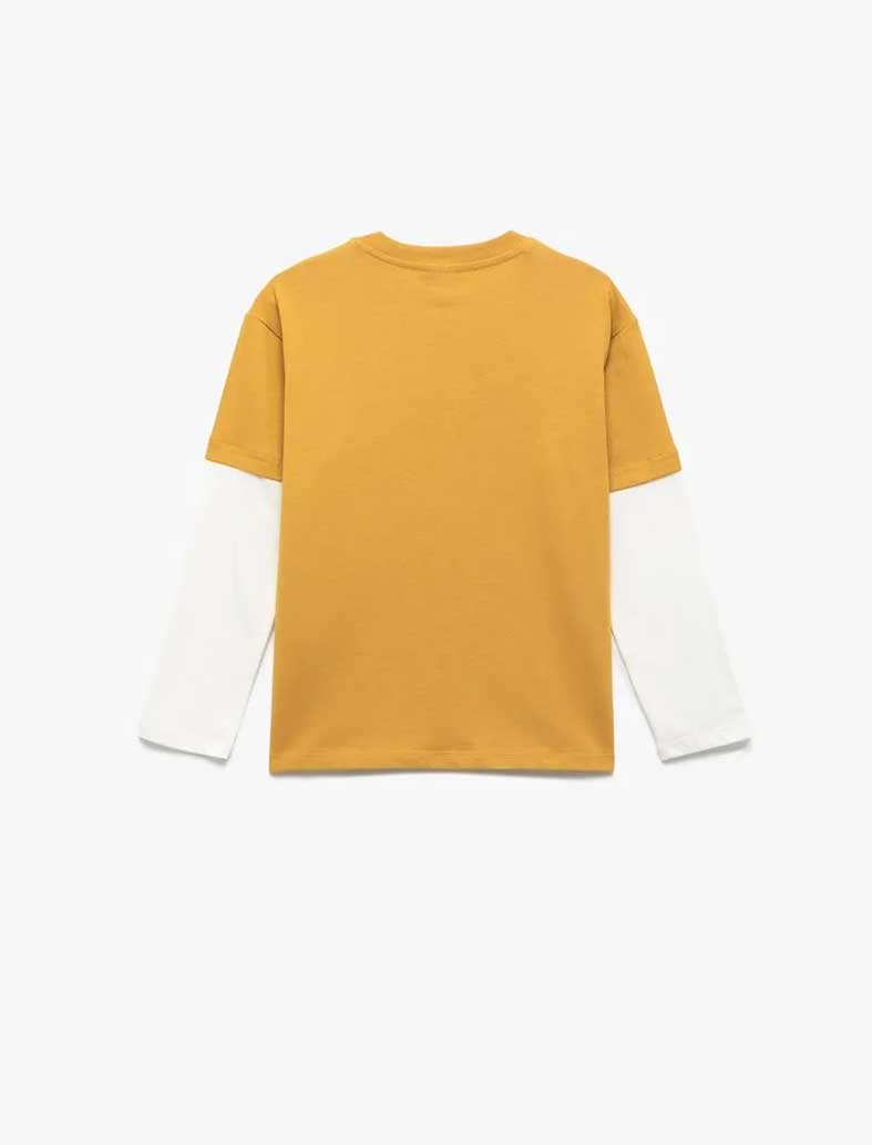 تی شرت طرح دار پسرانه  کوتون Koton کد 6WKB10068TK