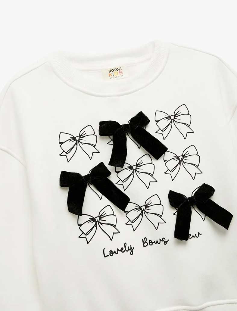 سویشرت دخترانه کوتون Koton کد 6WKG10124AK