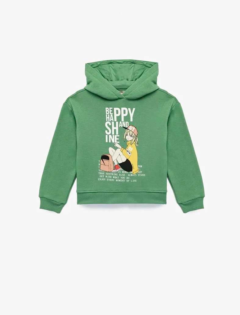 سویشرت دخترانه کوتون Koton کد 6WKG10309AK