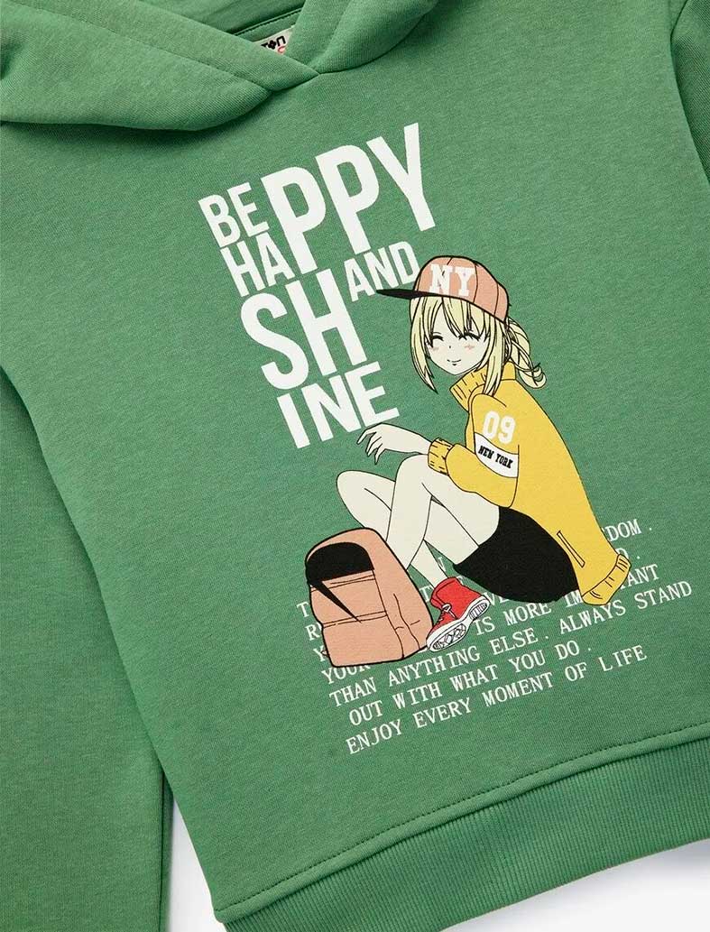 سویشرت دخترانه کوتون Koton کد 6WKG10309AK