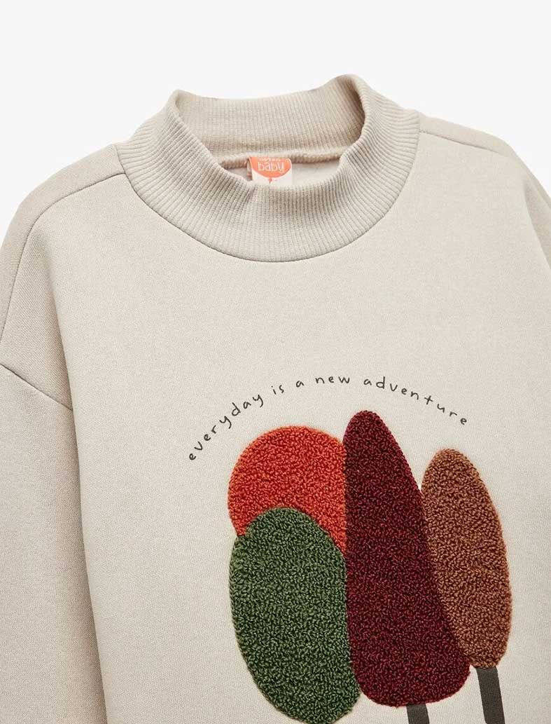 سویشرت نوزاد پسر کوتون Koton کد 6WMB10095TK