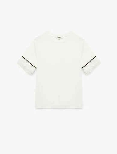 تی شرت زنانه کوتون Koton کد 6WAK50188EK