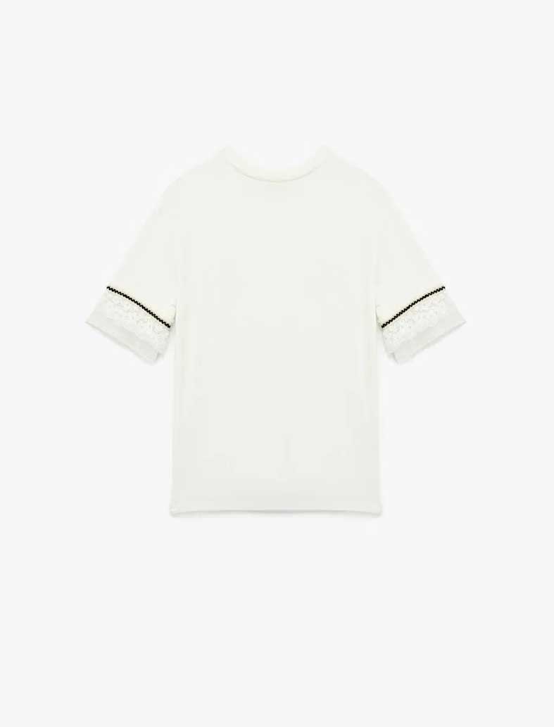 تی شرت زنانه کوتون Koton کد 6WAK50188EK