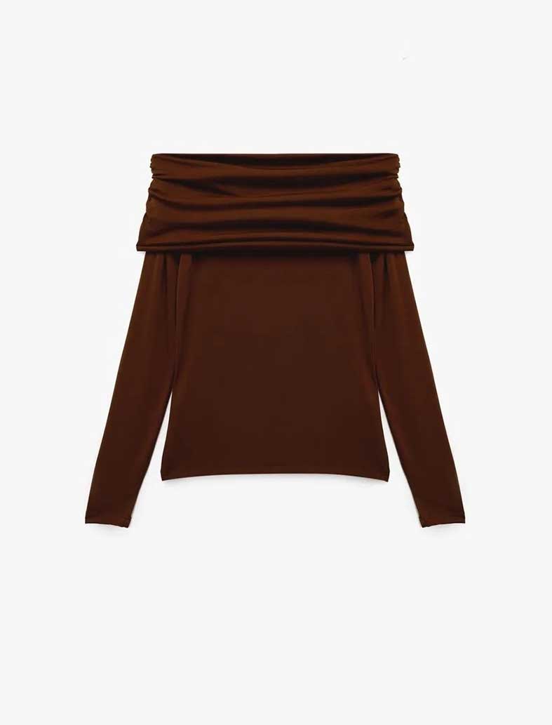 تی شرت زنانه کوتون Koton کد 6WAK80032EK