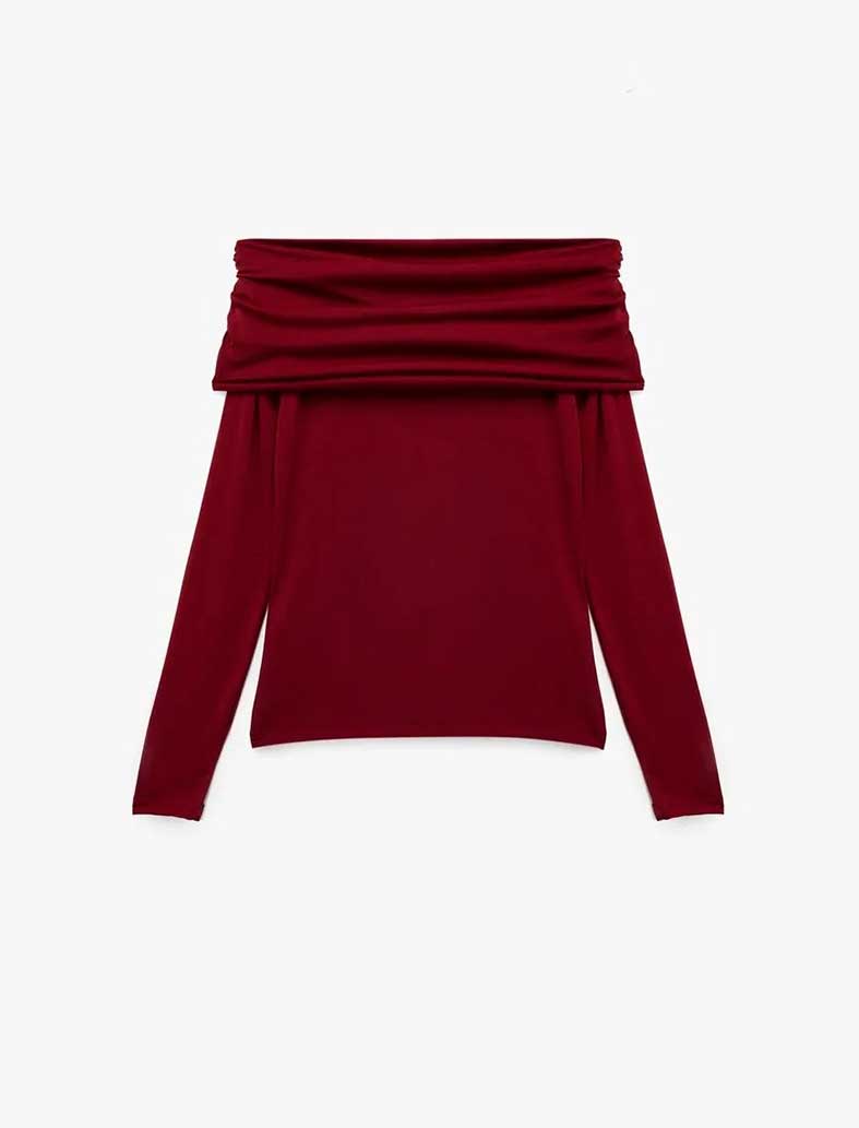 تی شرت زنانه کوتون Koton کد 6WAK80032EK