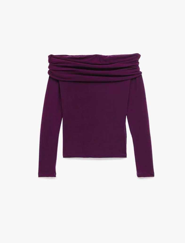 تی شرت زنانه کوتون Koton کد 6WAK80032EK