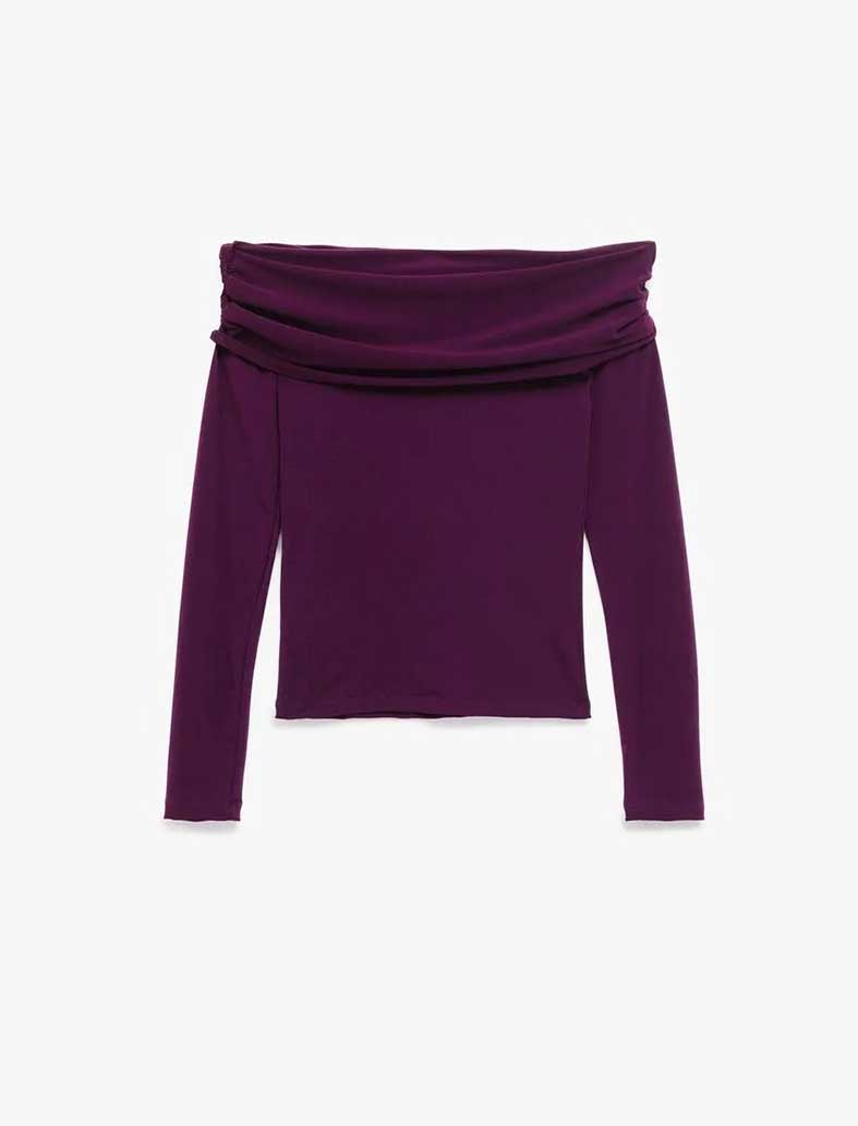 تی شرت زنانه کوتون Koton کد 6WAK80032EK