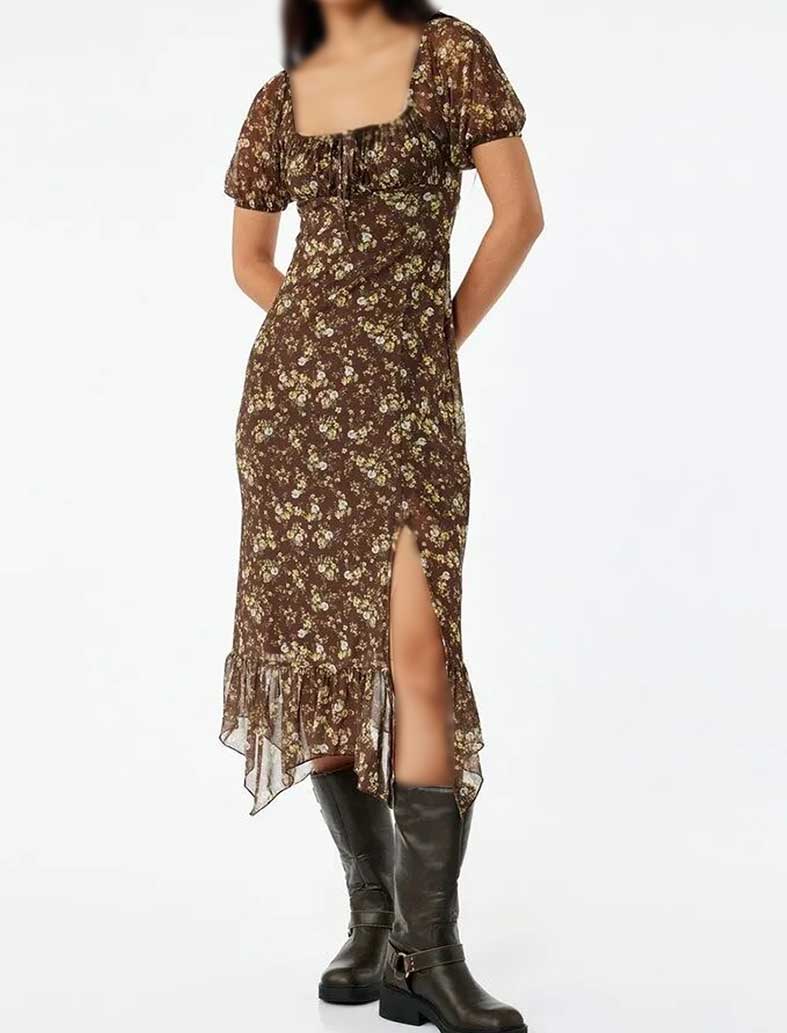 پیراهن  زنانه کوتون Koton کد 6WAL80036IK