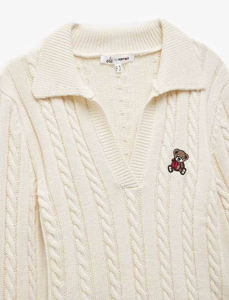 پلیور زنانه کوتون Koton کد 6WAL90137HT