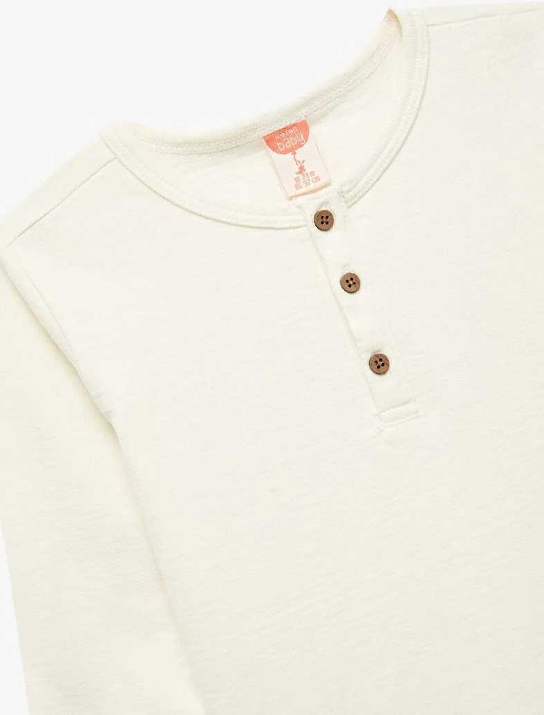 تی شرت نوزاد پسر کوتون Koton کد 6WMB10053TK