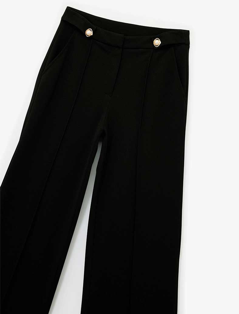 شلوار واید  زنانه کوتون Koton کد 6WAK40029EK