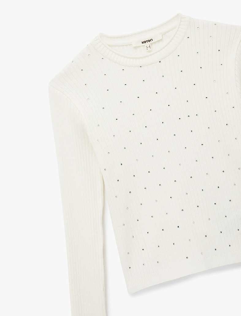 بافت طرح دار  زنانه کوتون Koton کد 6WAK90150HT