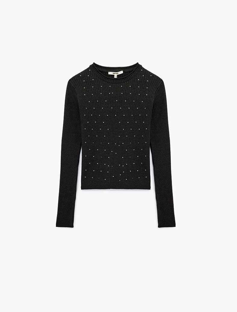 بافت طرح دار  زنانه کوتون Koton کد 6WAK90150HT