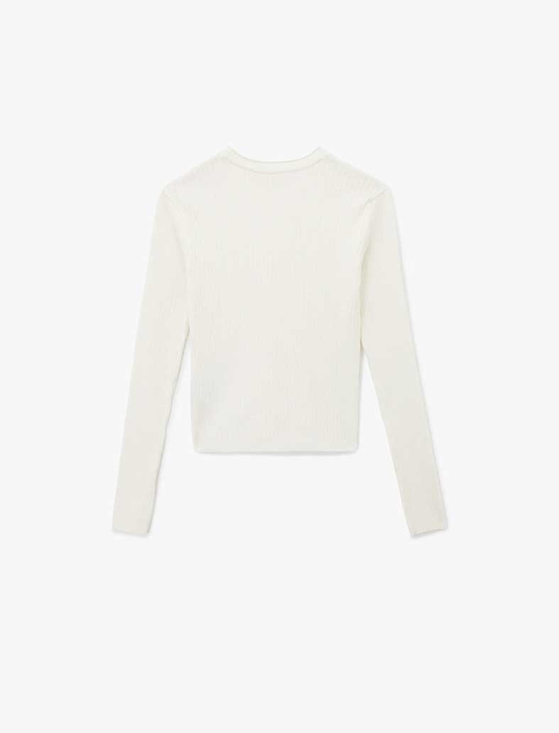 بافت طرح دار  زنانه کوتون Koton کد 6WAK90150HT