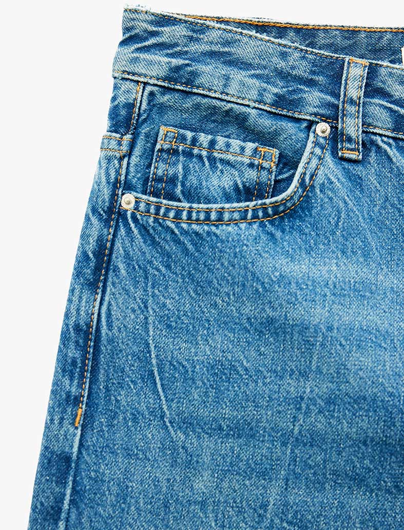 شلوار جین واید زنانه کوتون Koton کد 6WAL40196MD