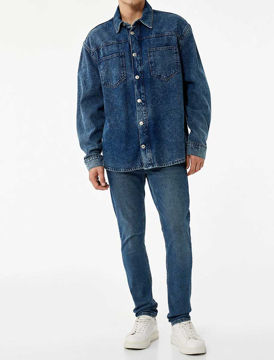 شلوار جین  اسلیم فیت مردانه کوتون Koton کد 6WAM40006ID