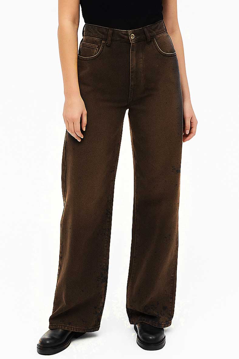 شلوار جین استریت زنانه کوتون Koton کد 6WAK62W109W