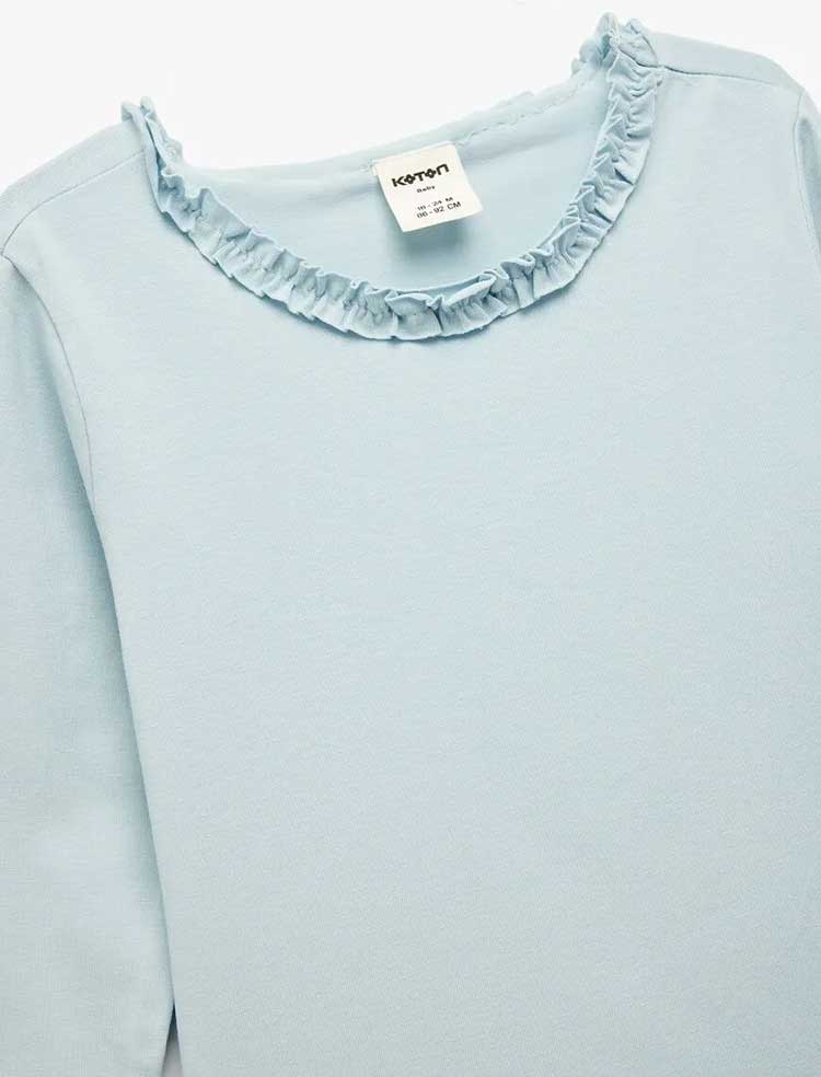 تی شرت  نوزاد دختر کوتون Koton کد 6WMG10187AK