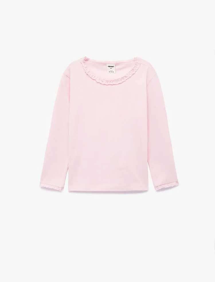 تی شرت  نوزاد دختر کوتون Koton کد 6WMG10187AK