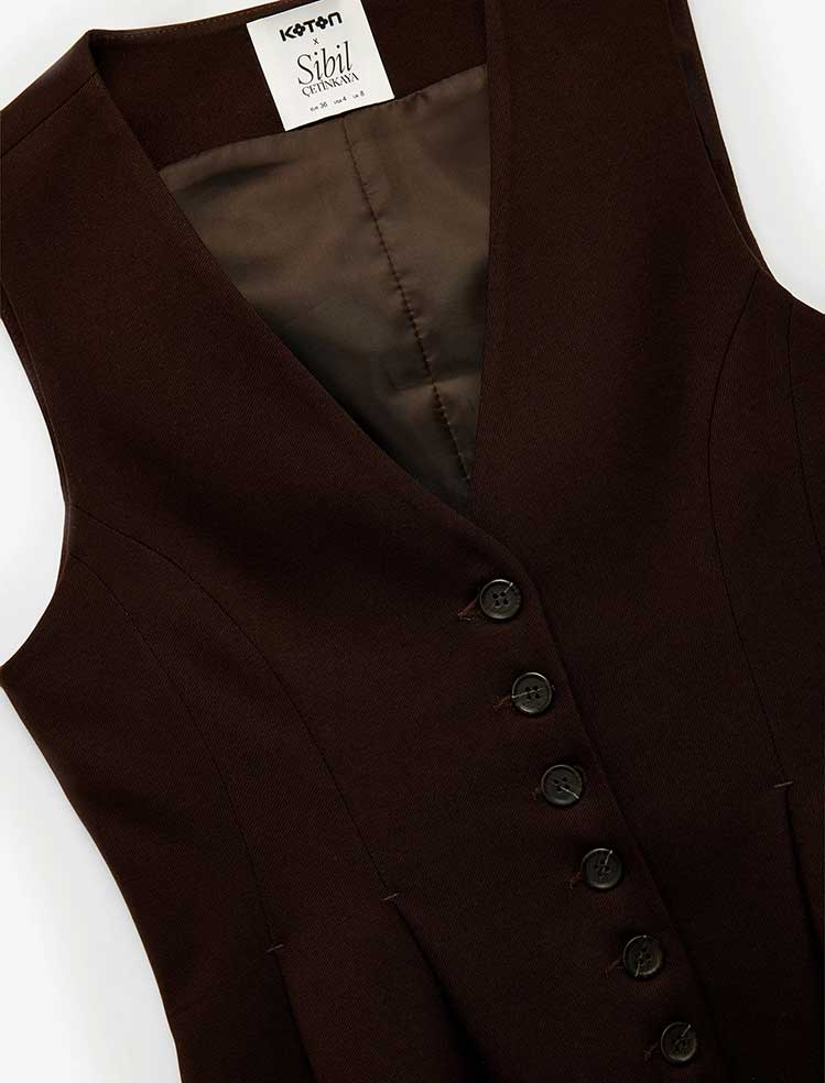 جلیقه زنانه کوتون Koton کد 6WAK20027PW