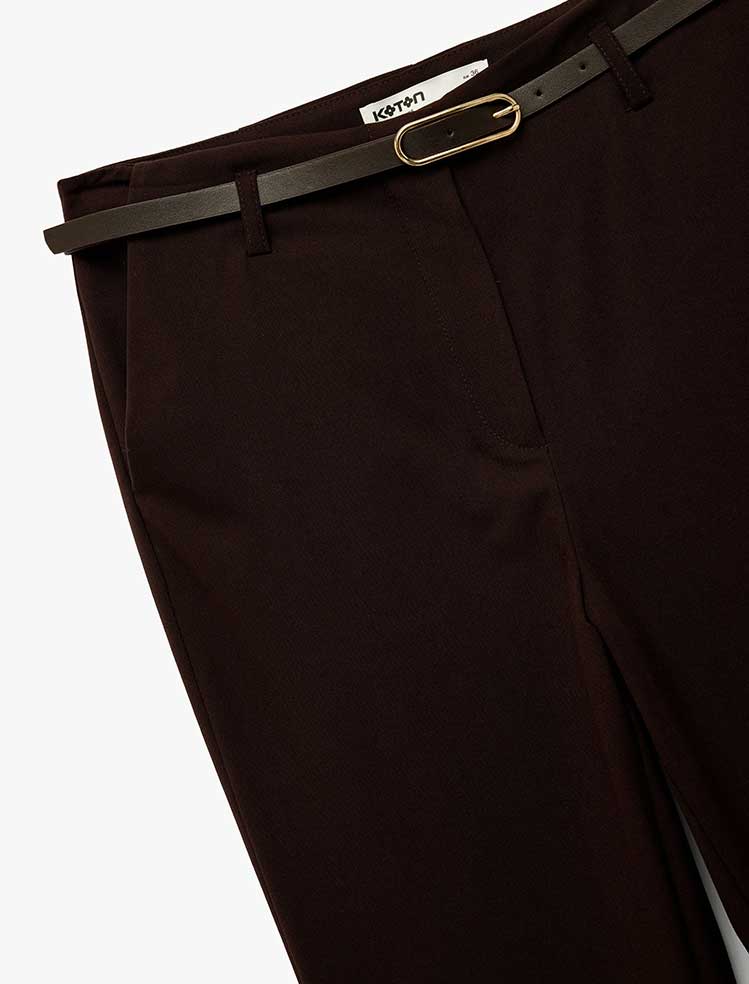 شلوار پارچه ای زنانه کوتون Koton کد 6WAK40203UW