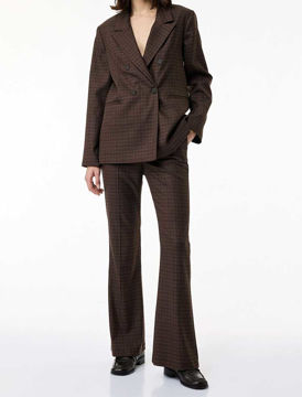 شلوار پارچه ای طرح دار زنانه کوتون Koton کد 6WAK40206UW