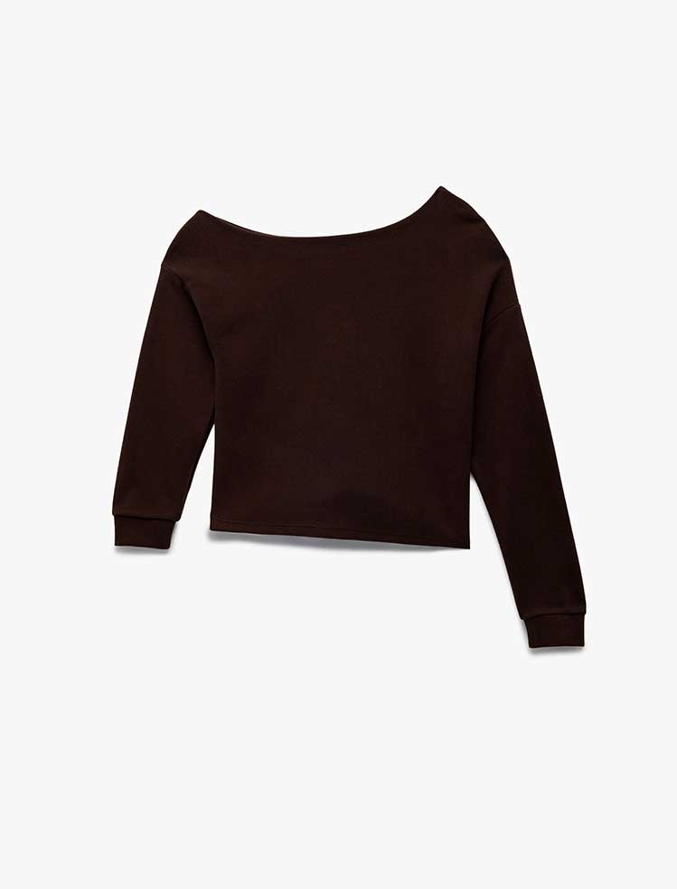 تی شرت زنانه کوتون Koton کد 6WAL10611IK