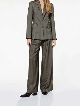 شلوار پارچه ای طرح دار زنانه کوتون Koton کد 6WAK40073EW