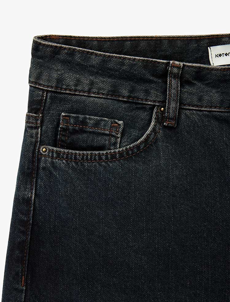 شلوار جین واید  زنانه کوتون Koton کد 6WAL40175MD