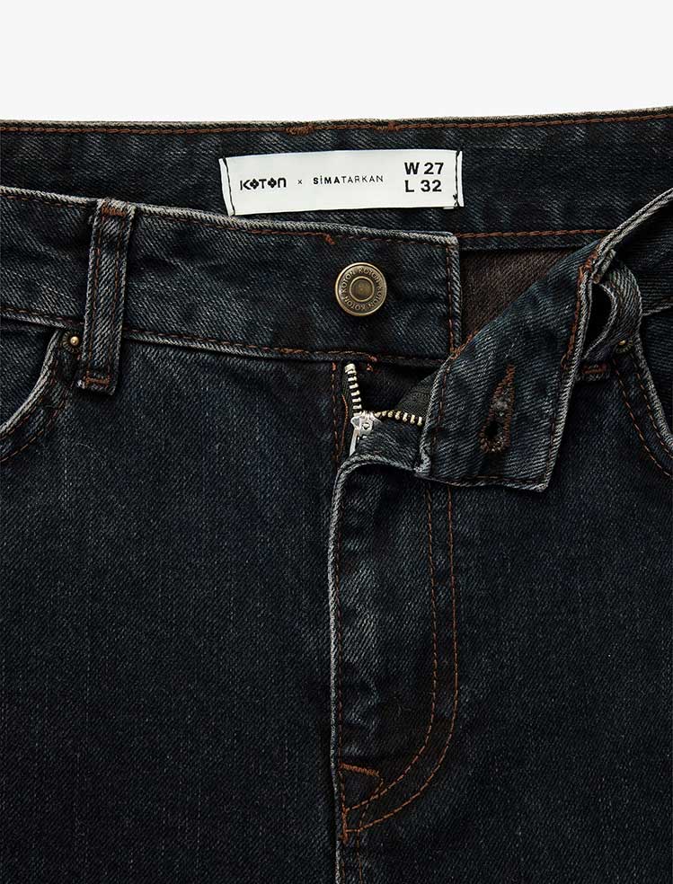 شلوار جین واید  زنانه کوتون Koton کد 6WAL40175MD