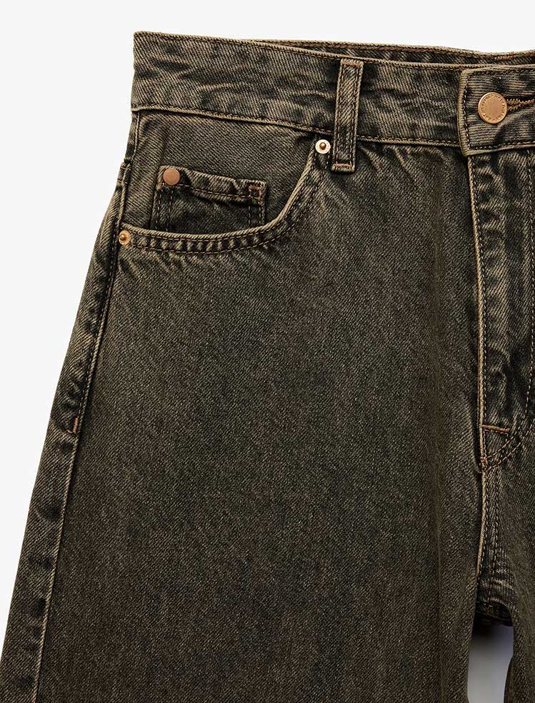 شلوار جین واید  زنانه کوتون Koton کد 6WAL40204MD