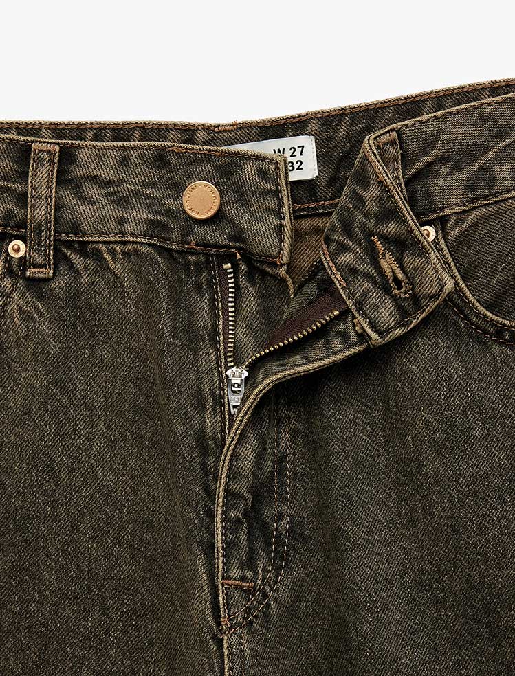 شلوار جین واید  زنانه کوتون Koton کد 6WAL40204MD